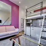 公寓 Paulette Mezzanine - 500m From The 戛纳
