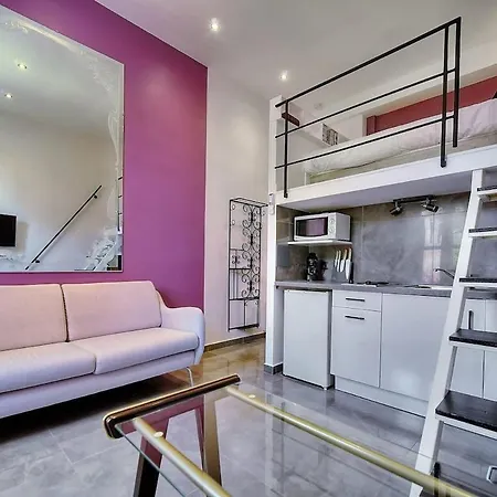 Apartment Paulette Mezzanine - 500m From The Cannes